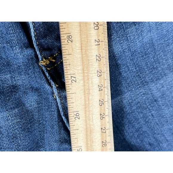 Judy Blue Jean Women 3XL Blue Straight Fit‎ Stretch Dark Wash Denim 36x26 - Picture 12 of 13